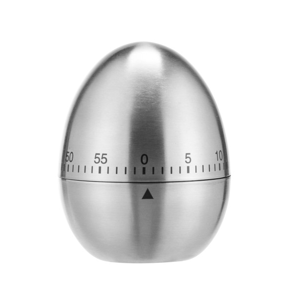 Kurzzeitmesser - Edelstahl - 60 Minuten Timer - H: 7-5cm