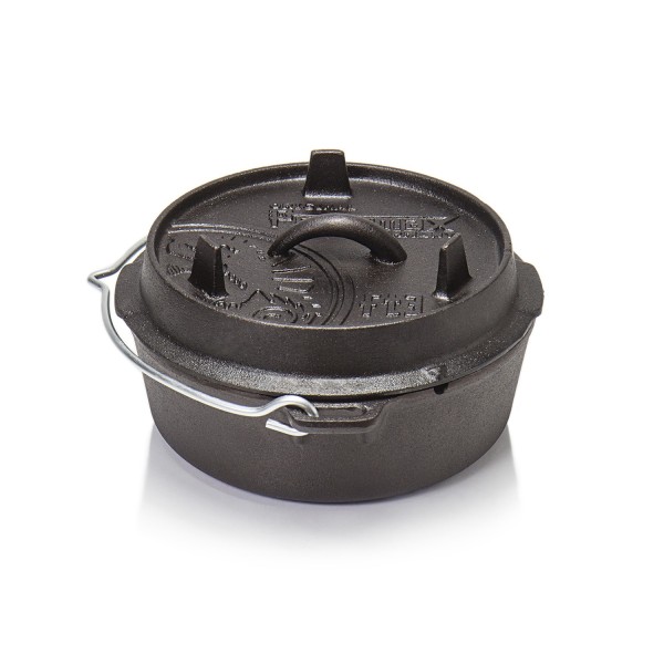 Petromax Feuertopf ft3-t - Dutch Oven - Gusstopf - mit planem Boden- unter PETROMAX